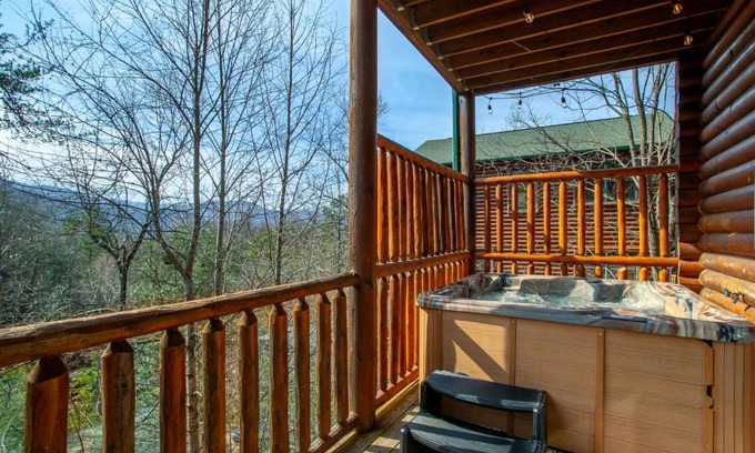 Gatlinburg Casa | Firefly Falls MTN View Hot Tub Game Room