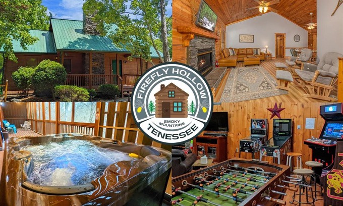Sevierville Chalet De Esquí | Firefly Hollow Cabin - Smoky Mountains - Soaky Mountain Water Park - Sevierville Convention Center