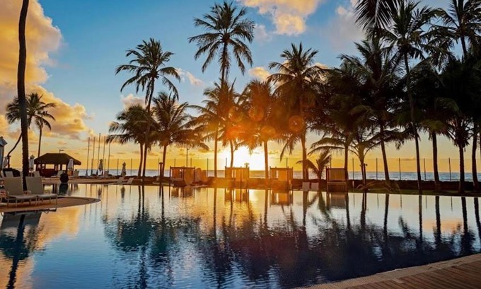 Lagoa da Anta Apartamento | Flat no Hotel Jatiúca suítes resort