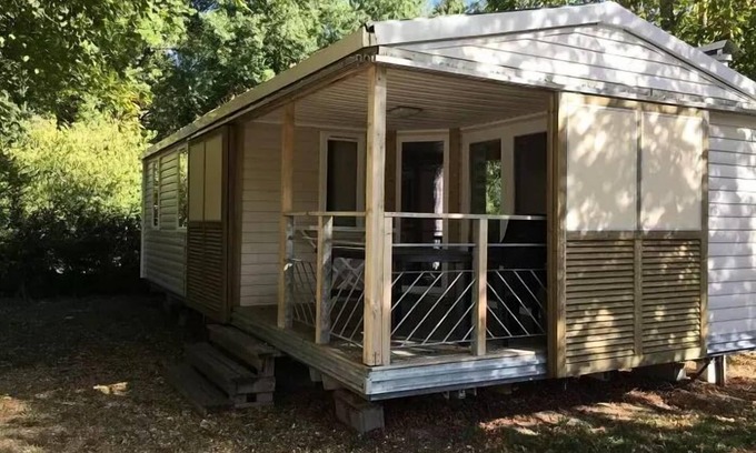 Luynes Casa | Flower Camping Les Granges *** - Mobil-Home Soleo Comfort 35 m2 (3 bedrooms) + covered terrace 7 people