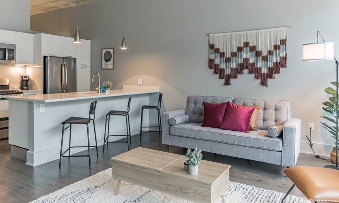 Downtown St. Louis Apartamento | FRONTDESK Tower at OPOP Apts Downtown St Louis