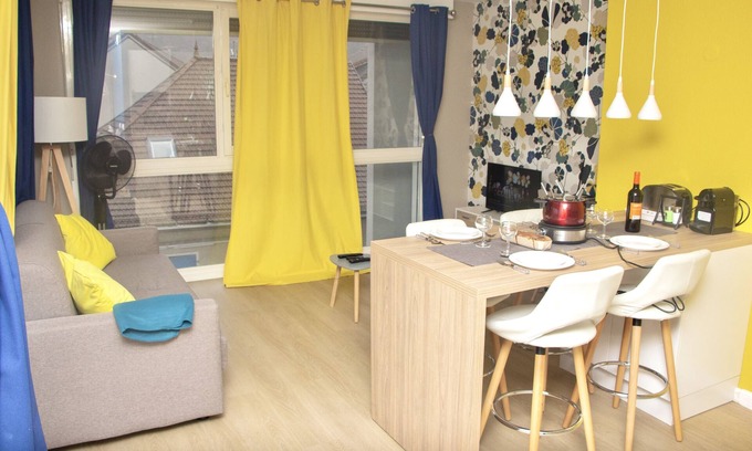 Cluses Apartamento | APARTAMENTO AMUEBLADO EN LA CALMA ENTRE GINEBRA Y CHAMONIX AL PIE DE LAS MONTAÑAS