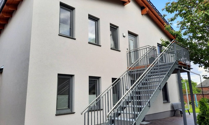 Steinkirchen Apartamento | FW1 100 m² balcony - Holiday apartments pure nature
