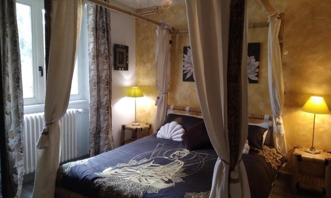 Allegre Apartamento | Gîte "Les Bambous" 6 personnes, prestations bien-être, salle et aire de jeux enfants