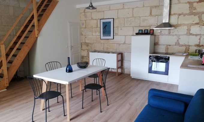 Fronsac Cabaña | Gîte Rive Droite de Château La Fontaine, viñedos de Fronsadais