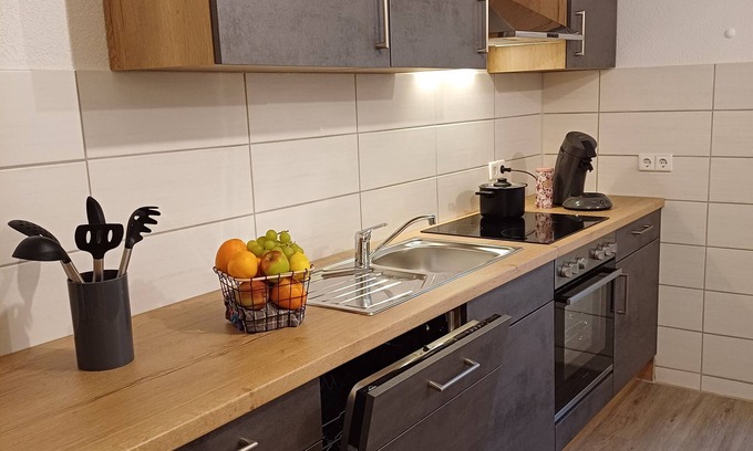 Emmingen-Liptingen Apartamento | Gemütliche Ferienwohnung mit Kamin