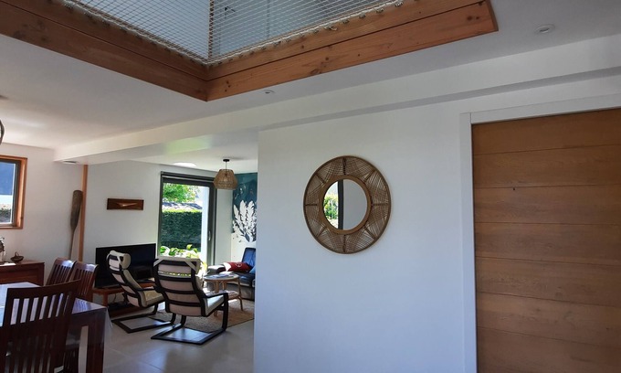 Trevou-Treguignec Casa | Gîte 6 pers - Beach 10 minutes walk - enclosed garden in quiet area