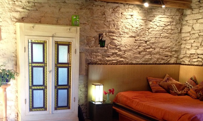 Rebourguil Cabaña | amor presentación de vidrieras en el sur de Aveyron 17mn a Saint-Affrique