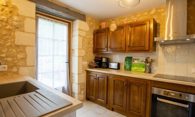 Saint-Laurent-des-Batons Cabaña | Casa rural Saint-Amand-de-Vergt, 2 dormitorios, 4 personas