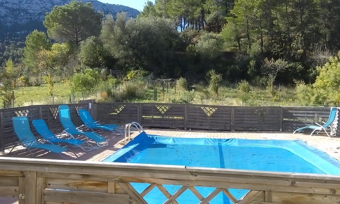 Vingrau Cabaña | GITES en un entorno natural