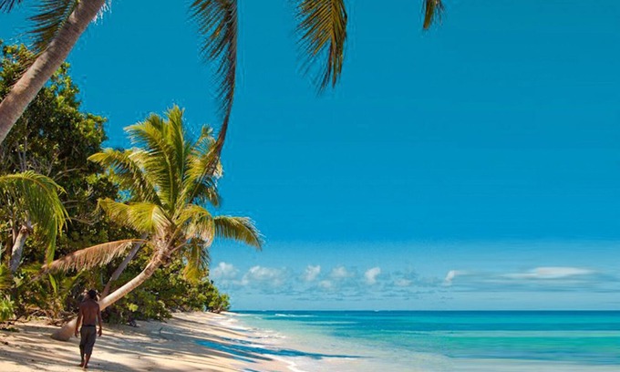 Qamea Island Cabina | Glamping- Cabaña familiar frente a la playa- Isla Qamea- frente a Taveuni