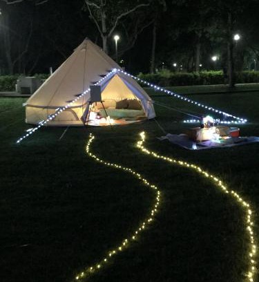 Bedok Otro | Glamping Kaki - Medium Bell Tent