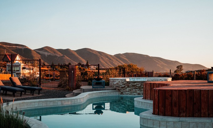 San Antonio de las Minas Hotel | Glamping Valle de Guadalupe with private bathroom by Yuma Resort