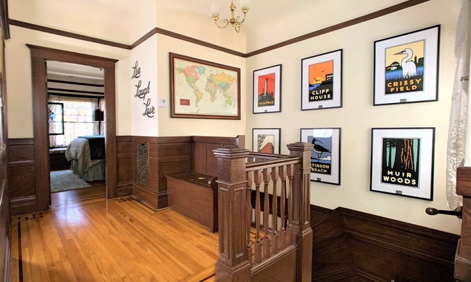 Inner Richmond Casa | Golden Gate Park y Museos 1 cuadra de distancia; Garaje, Lavandería