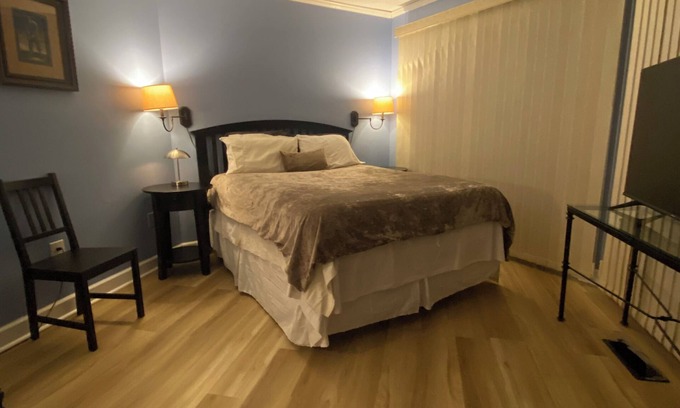 Foxfire Condominio | Golf side getaway with scenic views and deck in Foxfire