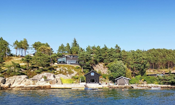 Sveio Casa | Increíble casa en Sveio con cocina