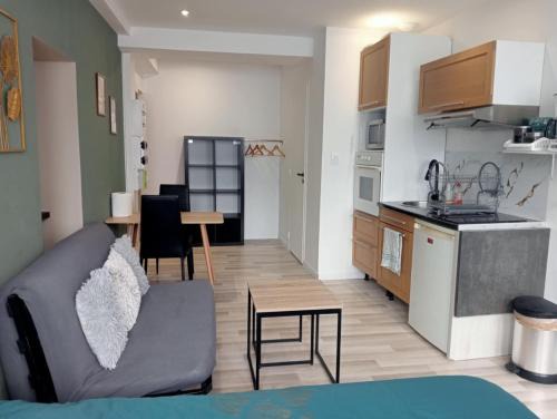Villedieu-les-Poeles Apartamento | Grand studio centre-ville