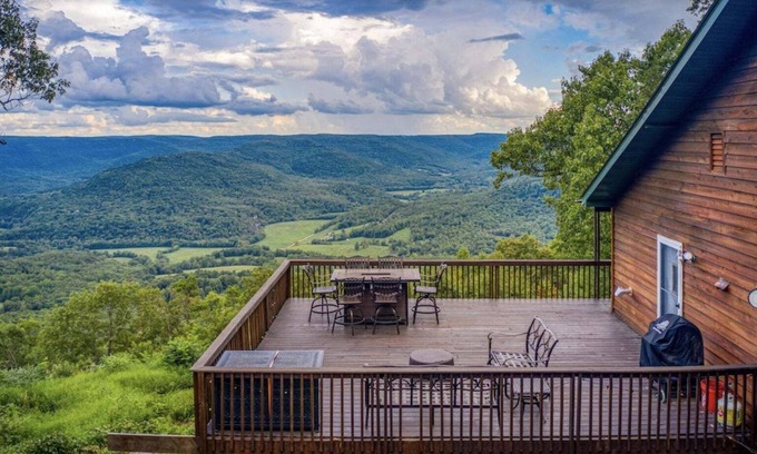 Jasper Cabina | GRANDVIEW CABIN with MILLION DOLLAR VIEWS of The Arkansas Grand Canyon