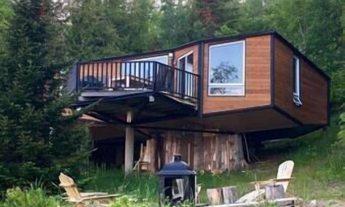 Saint-Simeon Chalet De Esquí | Hôtel à la maison - Le P'tit Bijou au bord du fleuve