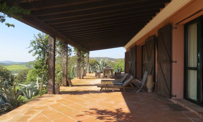 Medina-Sidonia Villa | Hacienda con piscina privada y magníficas vistas al parque nacional