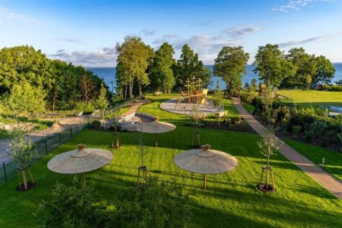 Zirchow Apartamento | Haffhaus 1 in Garz mit Blick auf das Haff