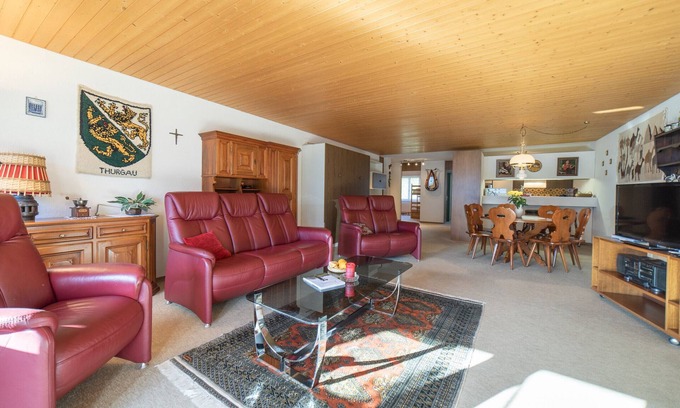 Wildhaus-Alt St. Johann Apartamento | Haldenblick 3.5-room holiday apartment with wonderful view