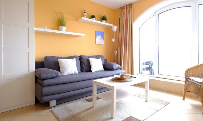 Duhnen Apartamento | Haus Deichgraf apartment 348 - with hotel character near the beach