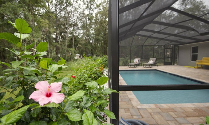 Citrus Springs Casa | Heated Pool Cheerful, Pet- friendly 3 Bedroom