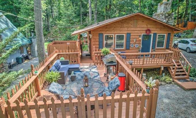 Maggie Valley Cabina | Heaven Sent, un pedacito de cielo escondido en Maggie Valley