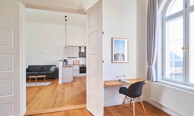 Steinberg Apartamento | Herrenhaus II - Ferienwohnungen Herrenhaus Gut Oestergaard