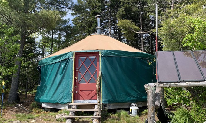 Orland Casa | Caminata-En Yurta Encima de Maine Montaña