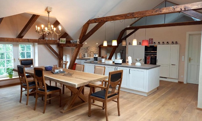 Lippetal Apartamento | Hof Albersmeier Hüttinghausen/Urlaub am Stall