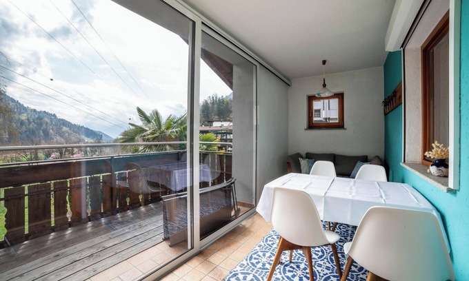 Saltusio Apartamento | Apartamento vacacional 'Camping Passeier Arnika' con sauna, vistas a la montaña, jardín y wifi