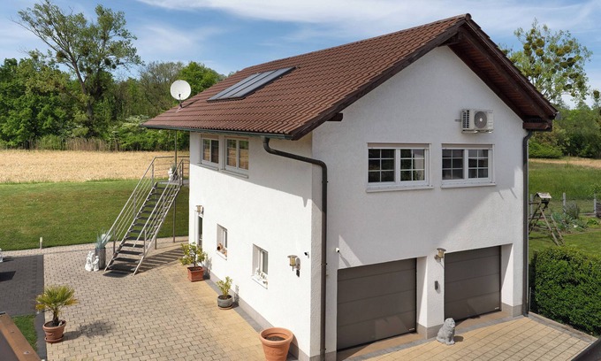 Kehl Apartamento | Apartamento vacacional 'Gästesuite' con vistas al bosque, terraza, Wi-Fi y aire acondicionado