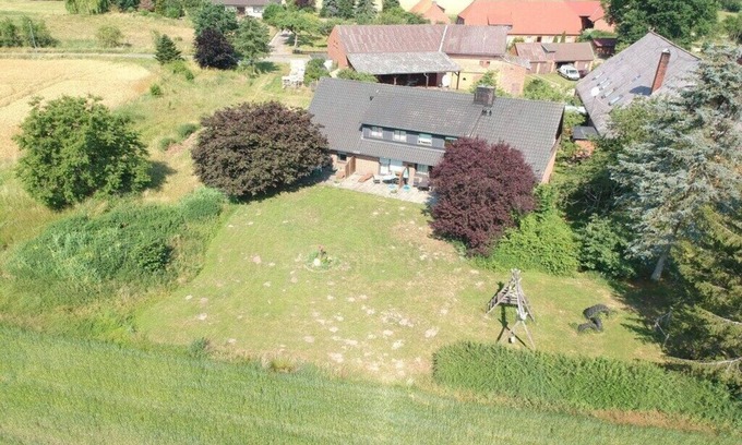 Nahrendorf Casa | Apartamento vacacional en Nahrendorf con barbacoa