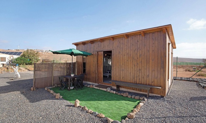 Puerto del Rosario Casa | Casa de vacaciones "Casa Barranco de la Sal" con vistas a la montaña y terraza privada