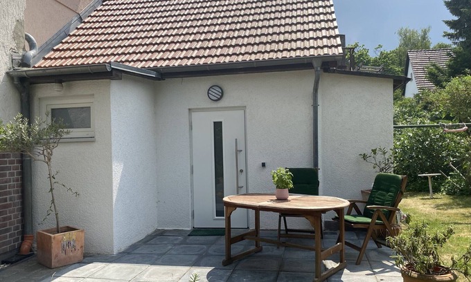Lichtenrade Casa | Casa de vacaciones 'Ferien Am Berliner Mauerweg' con terraza privada y Wi-Fi