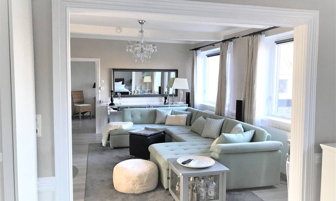 Janneby Casa | Casa de vacaciones 'Sonnenschein' con terraza privada, jardín privado y Wi-Fi