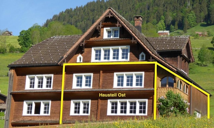 Wildhaus-Alt St. Johann Casa | Casa de vacaciones Unterwasser para 1 - 4 personas con 2 dormitorios - Edificio histórico