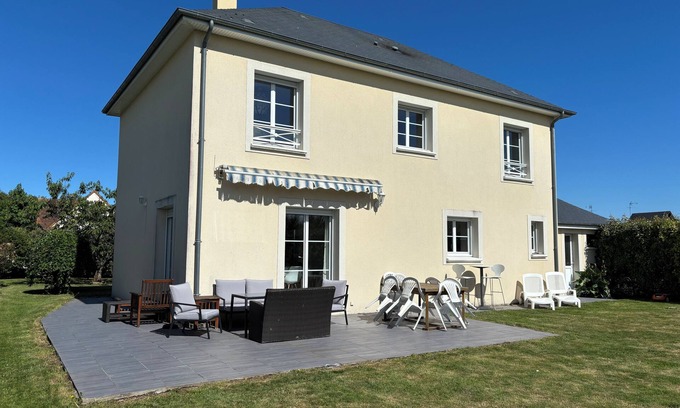 Varaville Casa | Casa Varaville, magnífica villa de 150M ² a 600m de la playa, 5 habitaciones ...