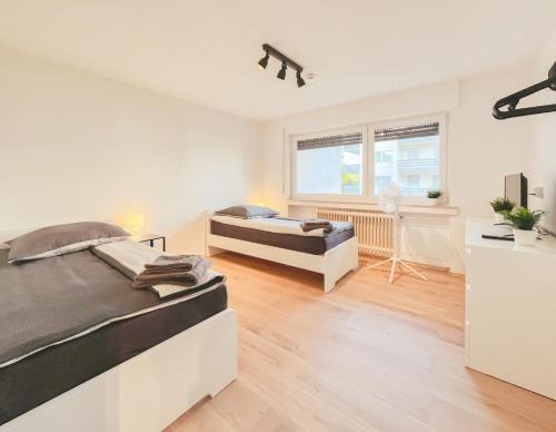 Rhein-Erft-Kreis District Apartamento | Home4Now BM02 Monteursunterkunft in Bergheim I 2 Schlafzimmer für 5 Personen I Küche I SmartTV I WiFi I Parkplatz