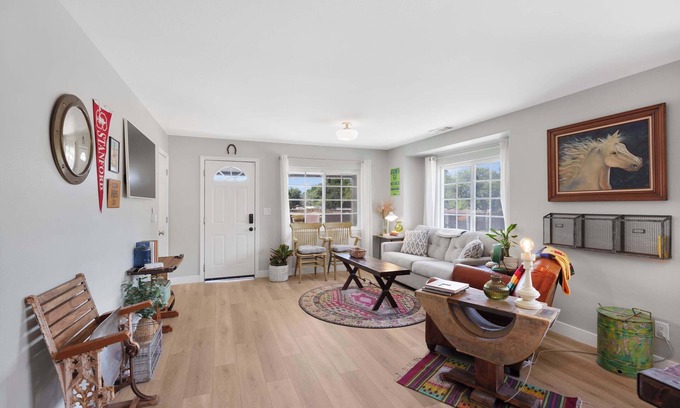 Los Alamos Casa | Hot Tub, Fire Pit, Pet-Friendly, Walk to Bell St.