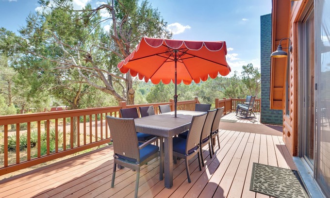 Payson Cabina | Hot Tub & Mtn View: Dog-Friendly Payson Getaway!