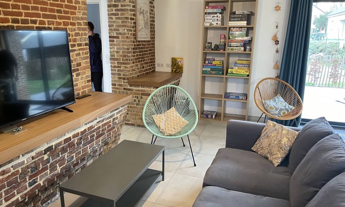 Anglesqueville-la-Bras-Long Casa | House 8/10p / 10 min sea / games / vegetables / unusual walks !