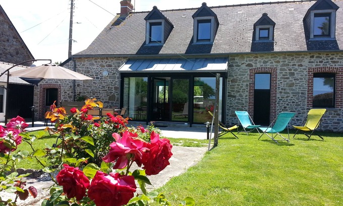 Cherrueix Casa | Maison Baie du Mont Saint-Michel, junto al mar - cerca de Cancale - Saint-Malo