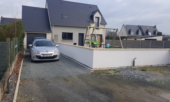 Saint-Meloir-des-Ondes Casa | House near saint malo and the beaches