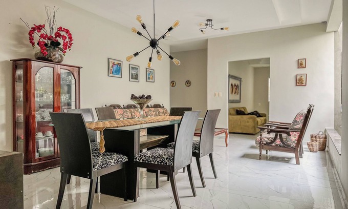 Capim Macio Casa | House with gourmet area and swimming pool