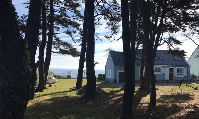 Groix Casa | CASA con vistas panorámicas al mar y al puerto de Tudy