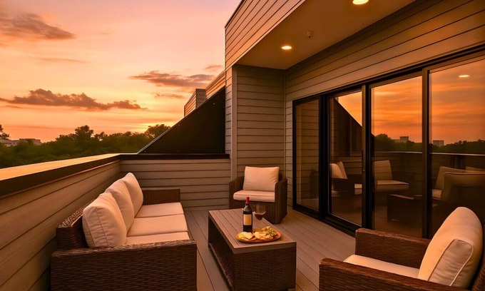 Midtown Casa | Huge Stunning Townhome - Private Viewing Terrace