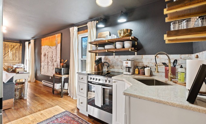 Idaho City Casa | In-Town Remodeled Boardwalk House w/ Saloon | Hot Springs